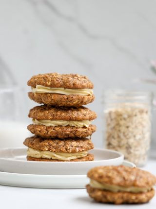 Healthier oatmeal cream pies