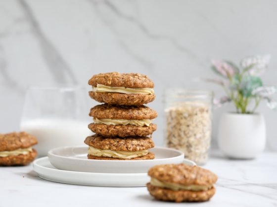 Healthier oatmeal cream pies