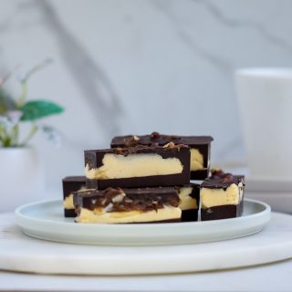 Healthier Snickers Inspired Candy Bars