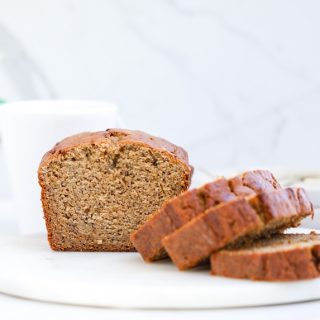 Classic gluten-free banana bread