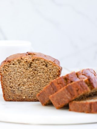 Classic gluten-free banana bread