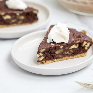 Gluten-Free Dark Chocolate Pecan Pie