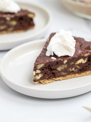 Gluten-Free Dark Chocolate Pecan Pie