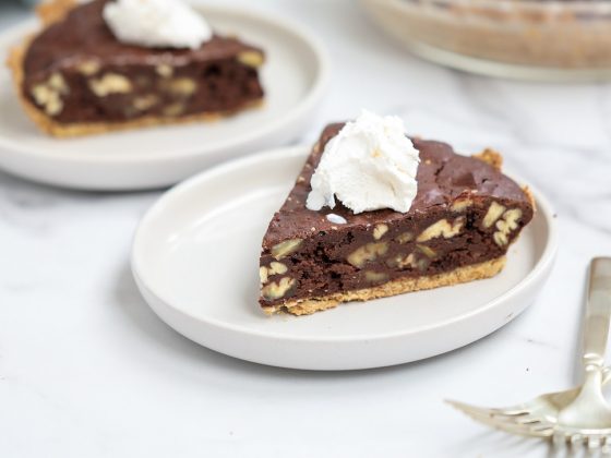 Gluten-Free Dark Chocolate Pecan Pie