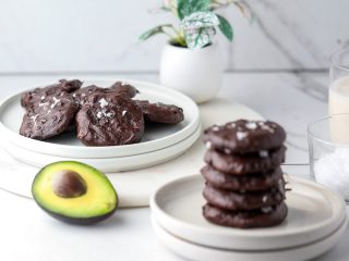 Double Chocolate Chip Avocado Cookies