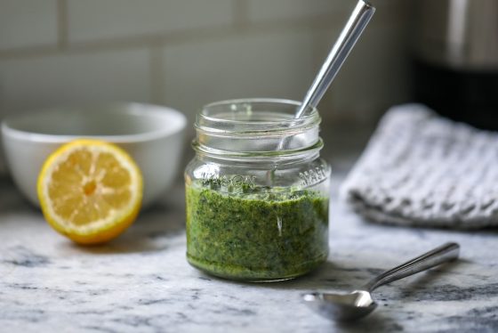 Low FODMAP Dairy-Free Pesto