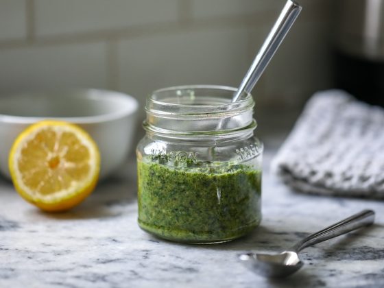 Low FODMAP Dairy-Free Pesto