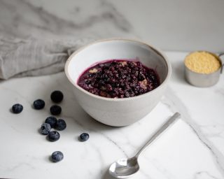 gluten-free protein millet bowl
