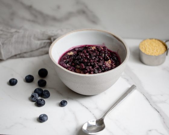 gluten-free protein millet bowl