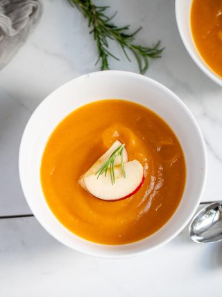 Easy Butternut Squash Apple Soup