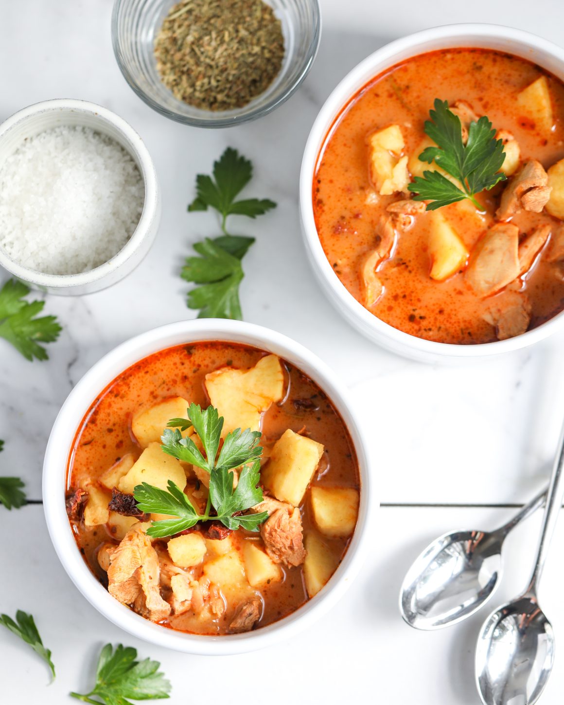Healthier Marry Me Chicken Soup