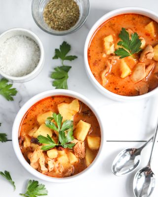 Healthier Marry Me Chicken Soup