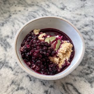 gluten-free protein millet bowl