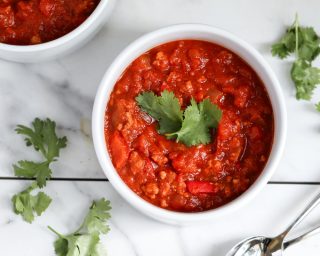 Pumpkin Turkey Chili