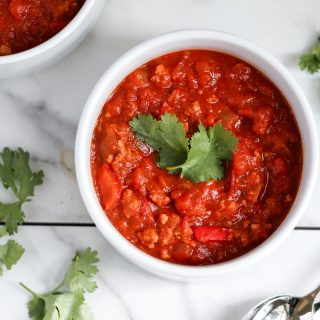 Pumpkin Turkey Chili