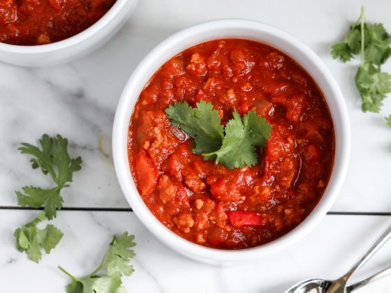 Pumpkin Turkey Chili