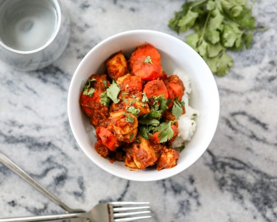 Healthy Weeknight Curry with Fiber