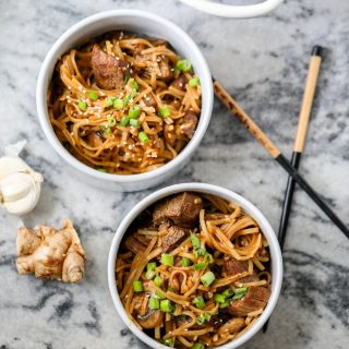 Healthy Mongolian Beef