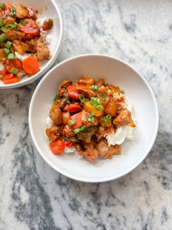 Healthy Sweet & Sour Chicken