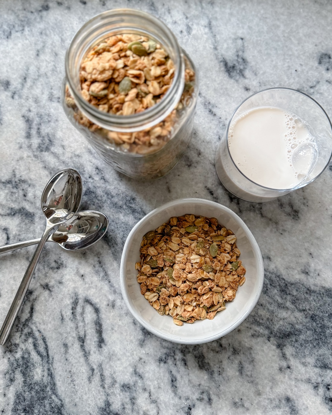 Oil-free sugar-free granola