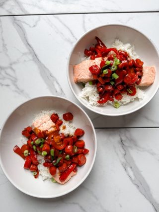 Easy to digest Asian-Inspired Salmon Dish Steps