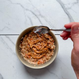 Carrot Cake Oatmeal
